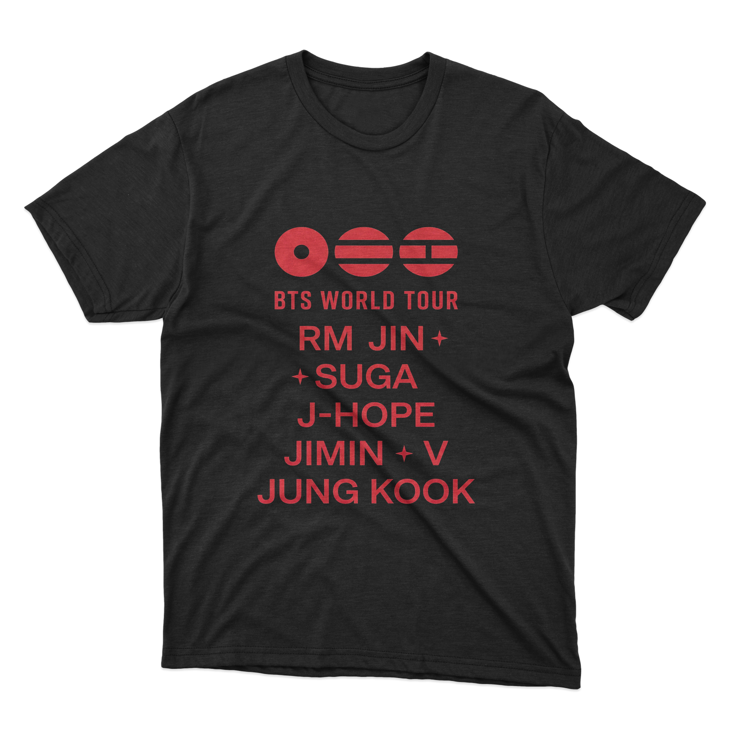 BTS World Tour Names Shirt