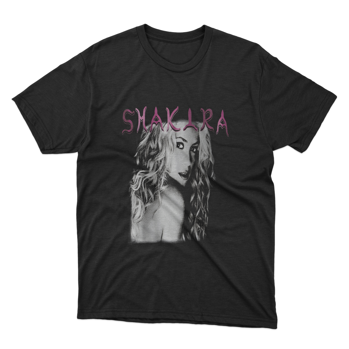 Shakira Pink Letters Shirt