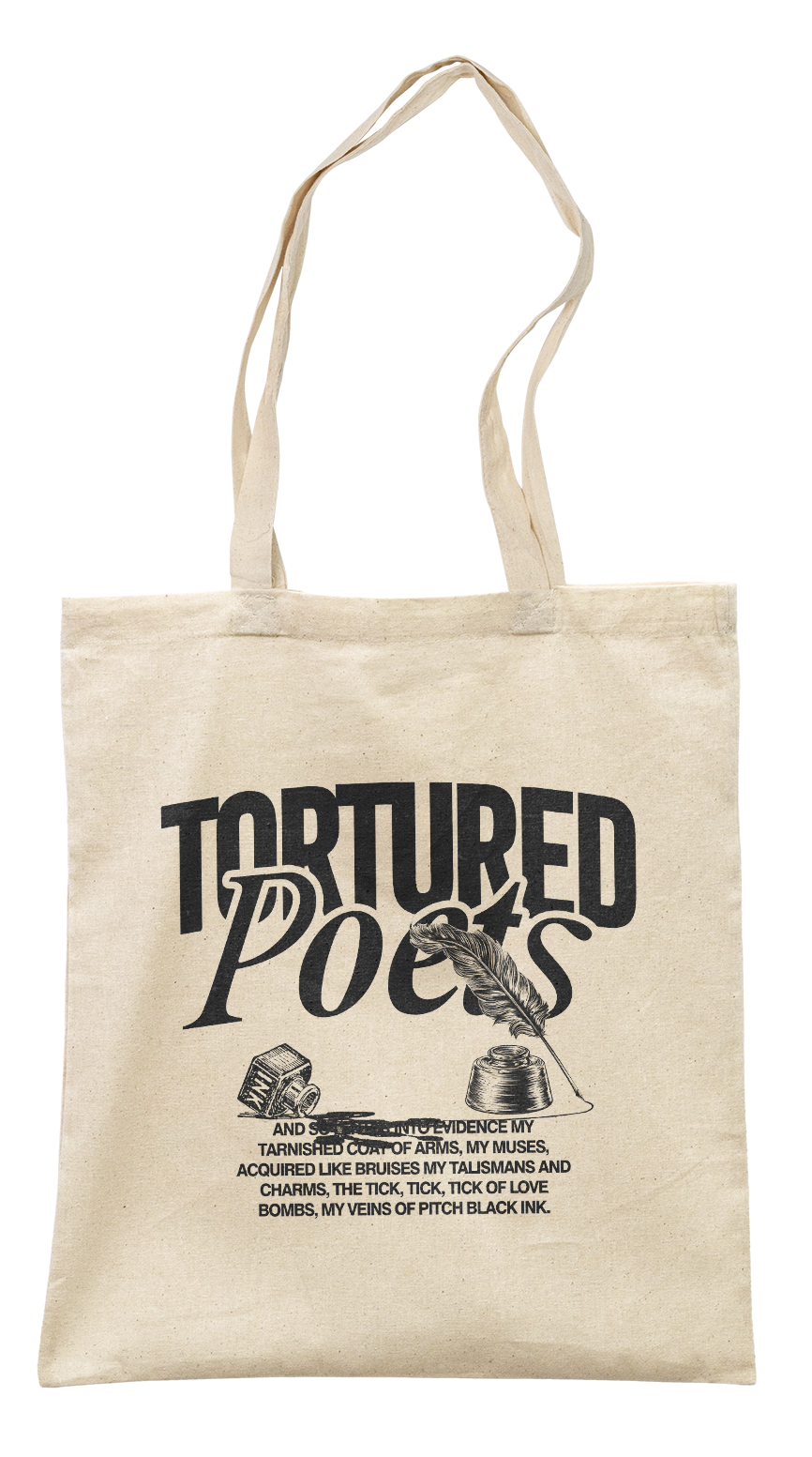 Tortured Poets Tote Bag