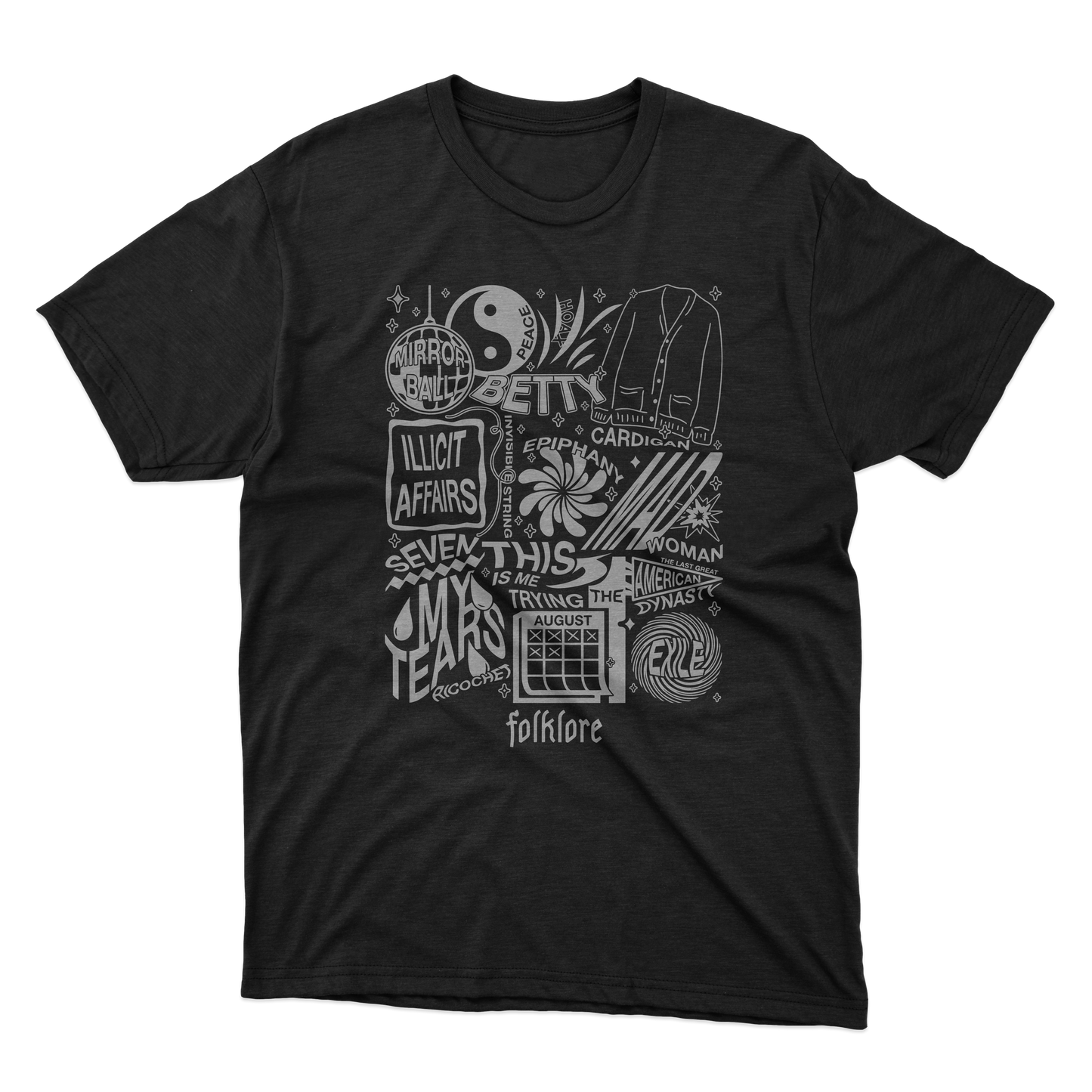 Folklore Tracklist 1 Shirt