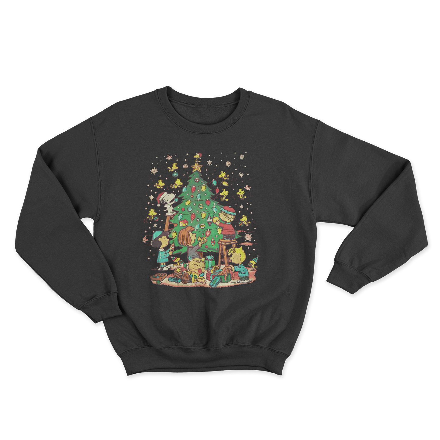 Snoopy Christmas Tree Crewneck