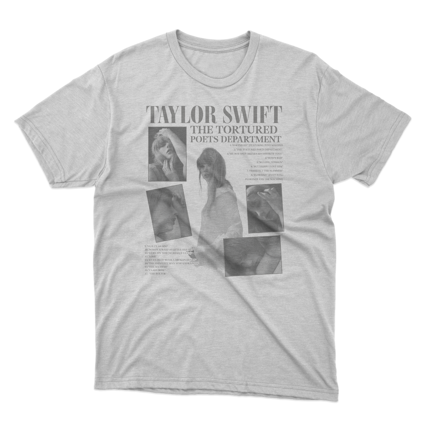 Tortured Poets Grey Shirt