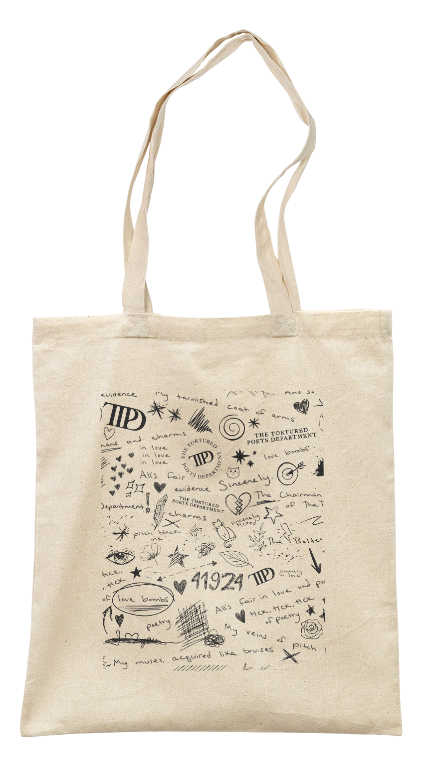 TTPD Doodles Tote Bag
