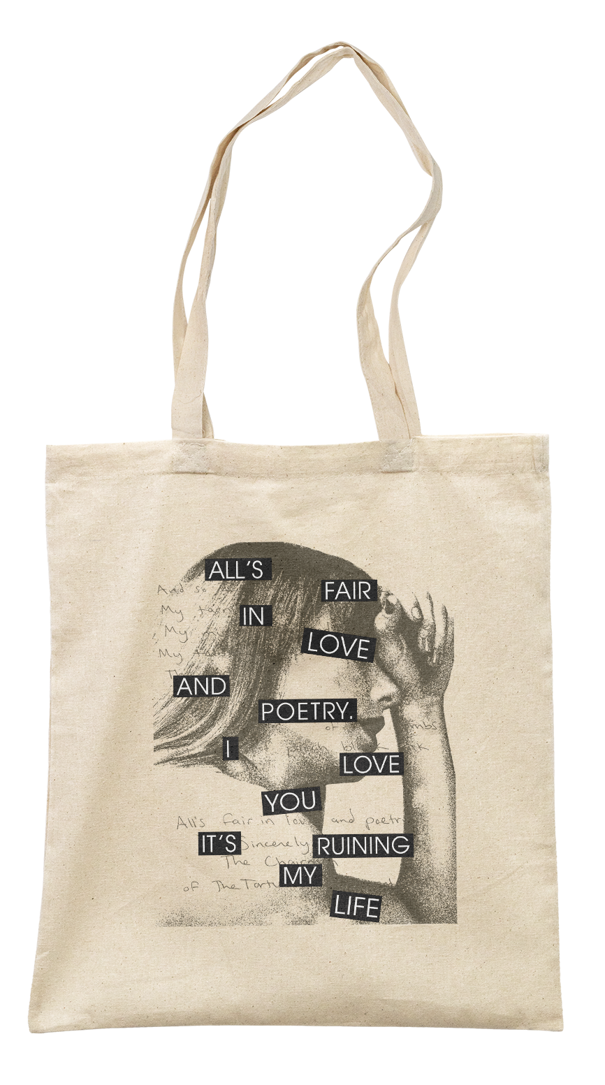 TTPD Writing Tote Bag