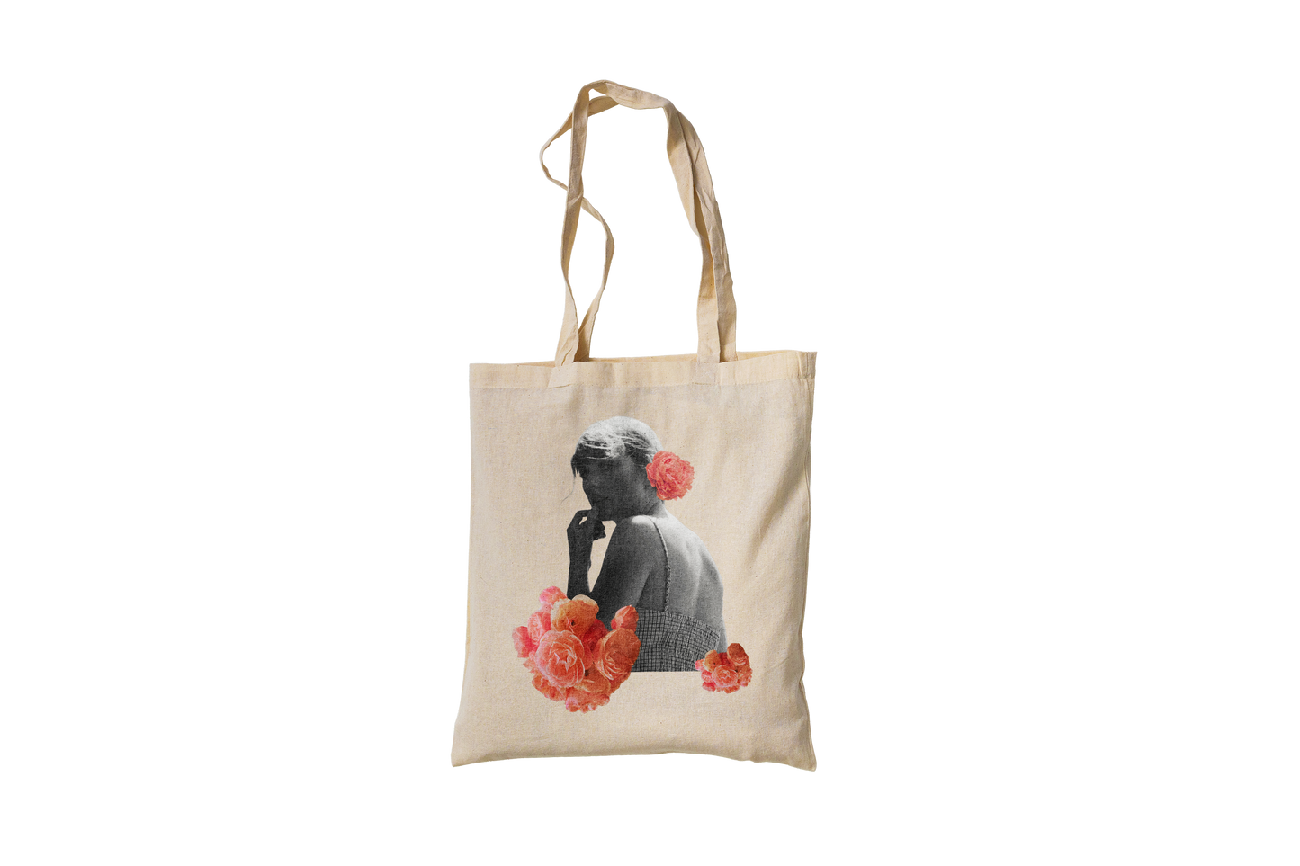 Flowery T Tote Bag