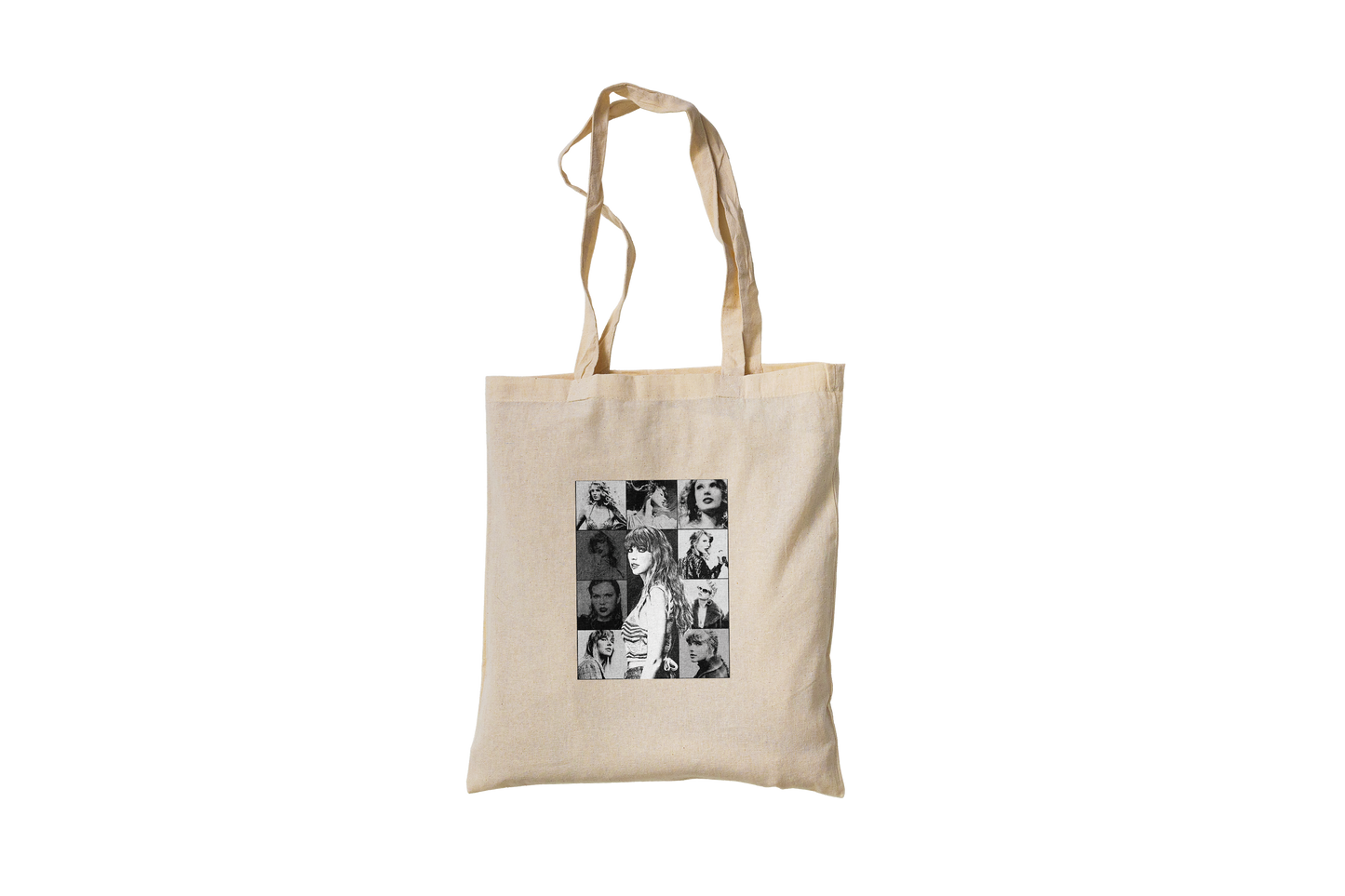 Eras Poster Black and White Tote Bag