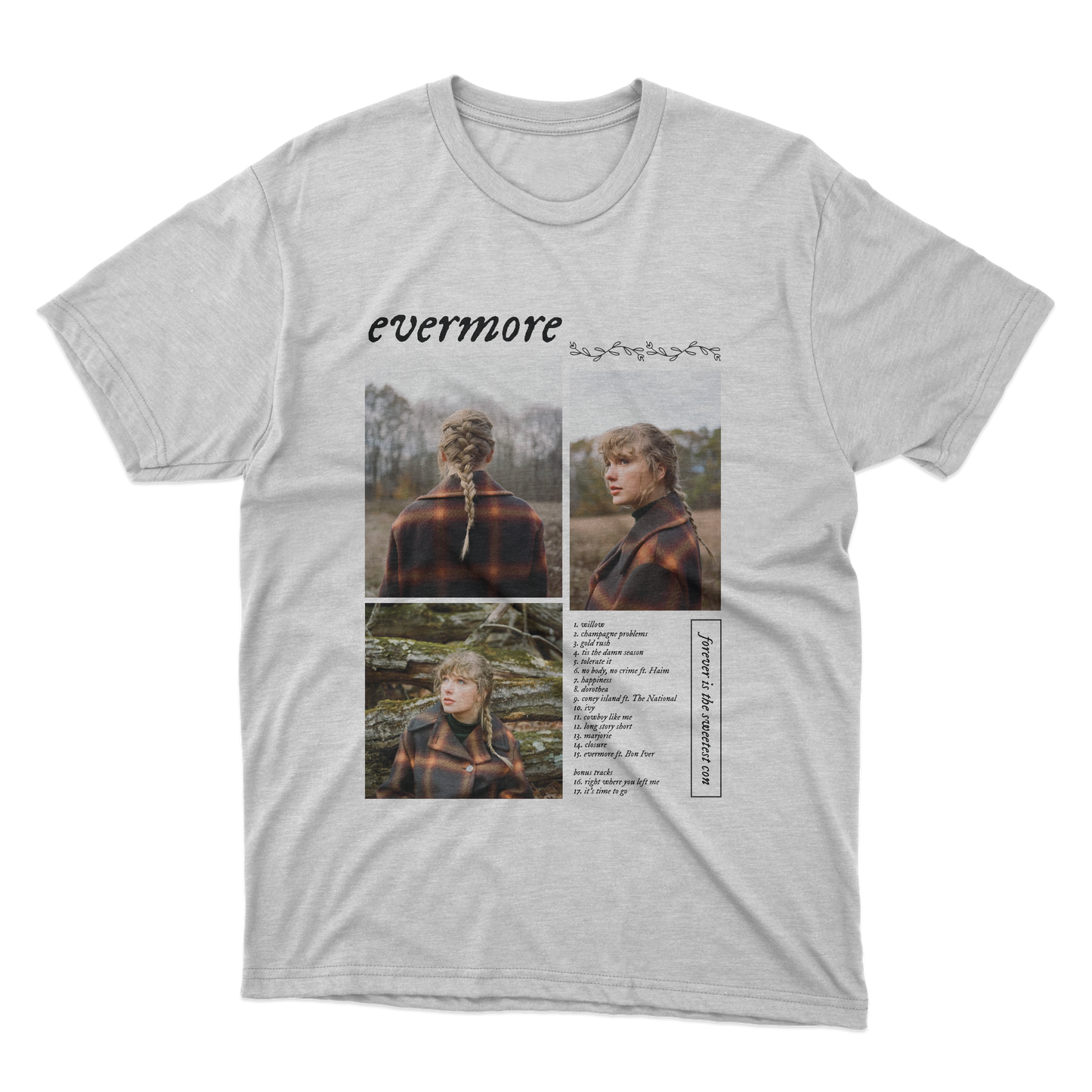 Evermore Album Shirt