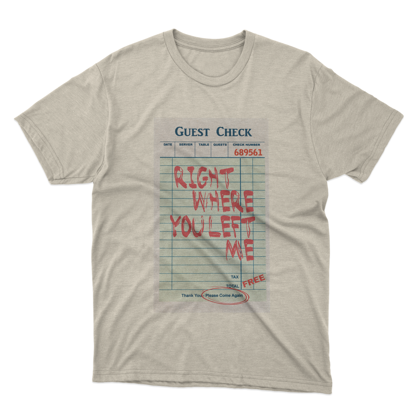 Guest Check Shirt
