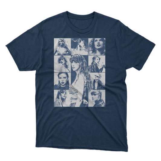 The Eras Tour Poster Navy Shirt