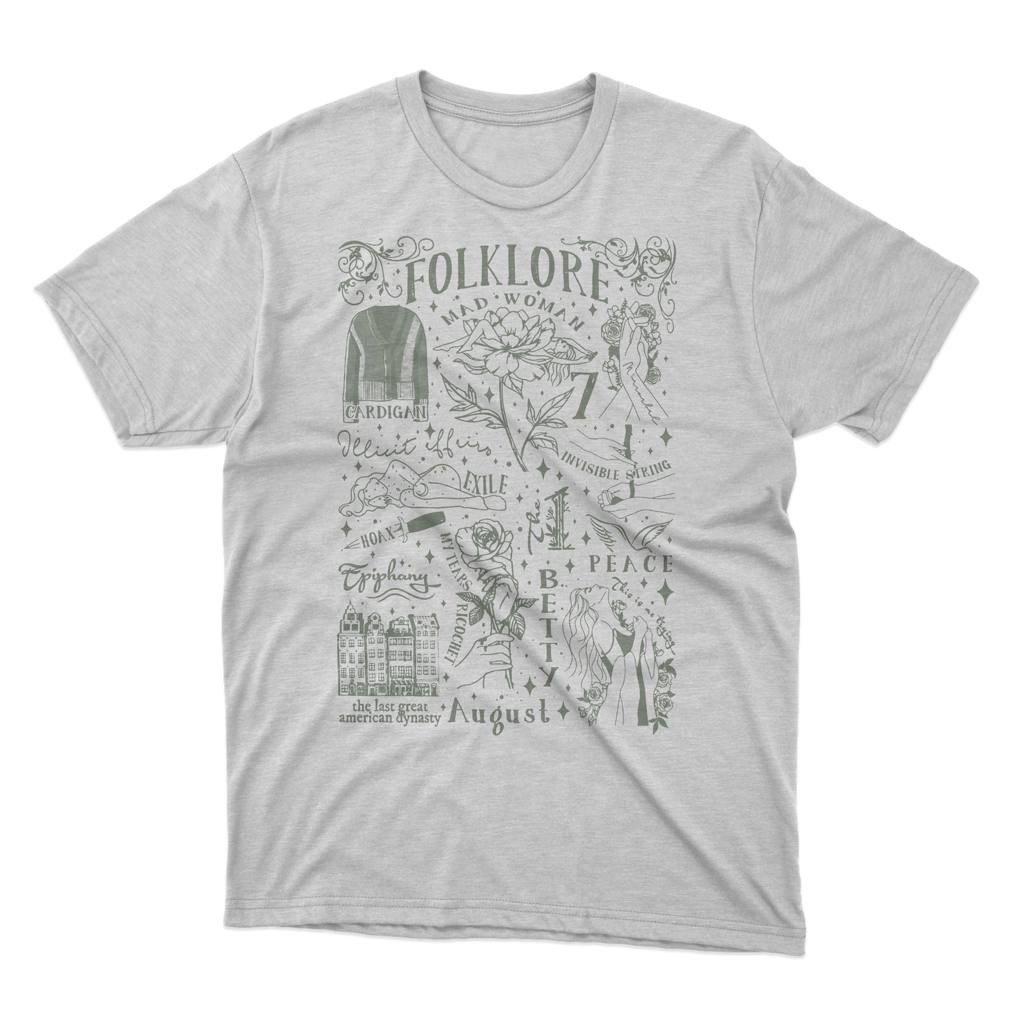 Folklore Tracklist 2 Shirt