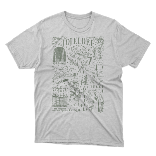 Folklore Tracklist 2 Shirt