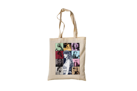 Eras Tour Colored Poster Tote Bag