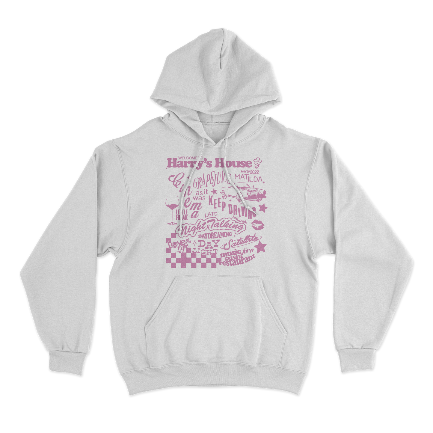 Pink Harry's House Hoodie