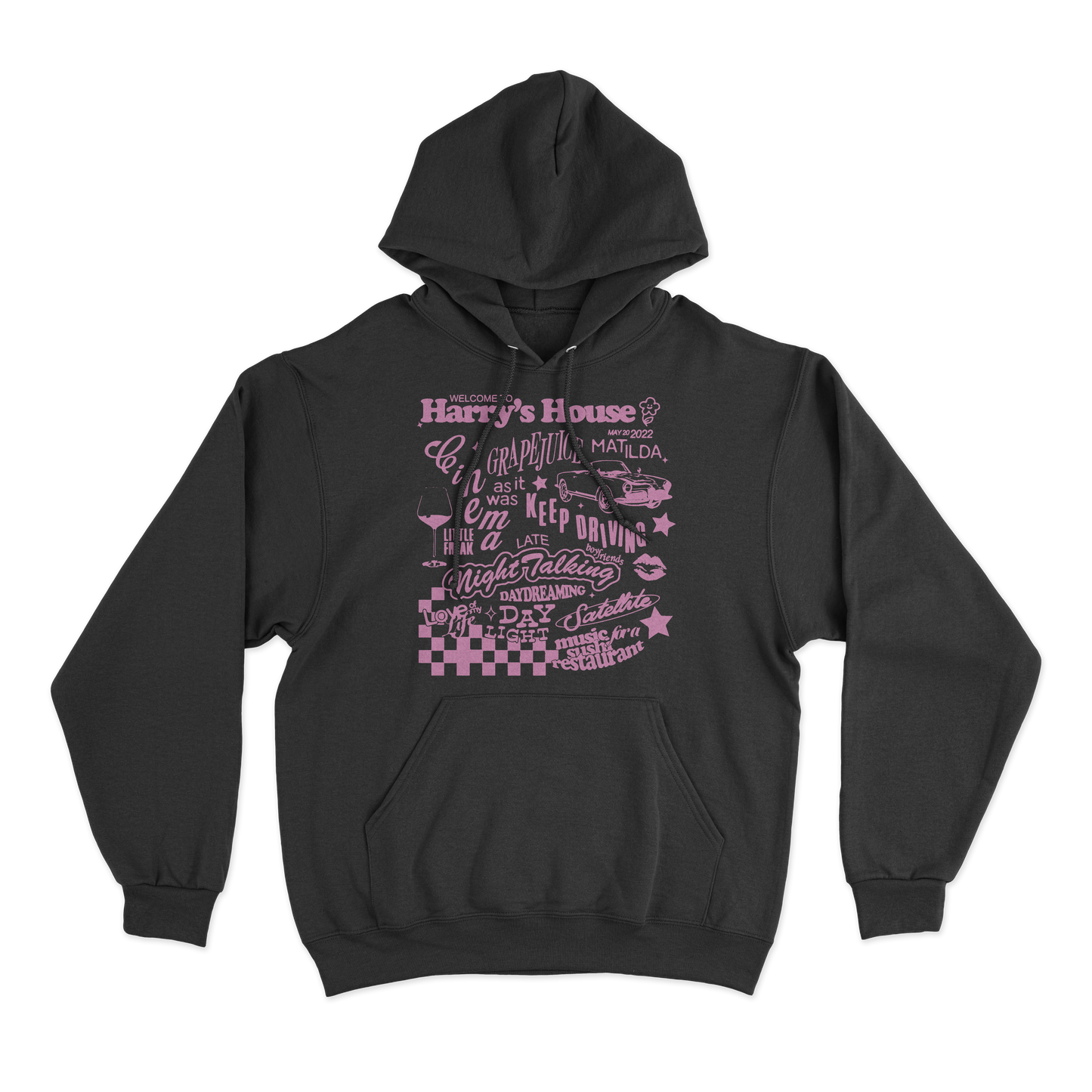 Pink Harry's House Hoodie