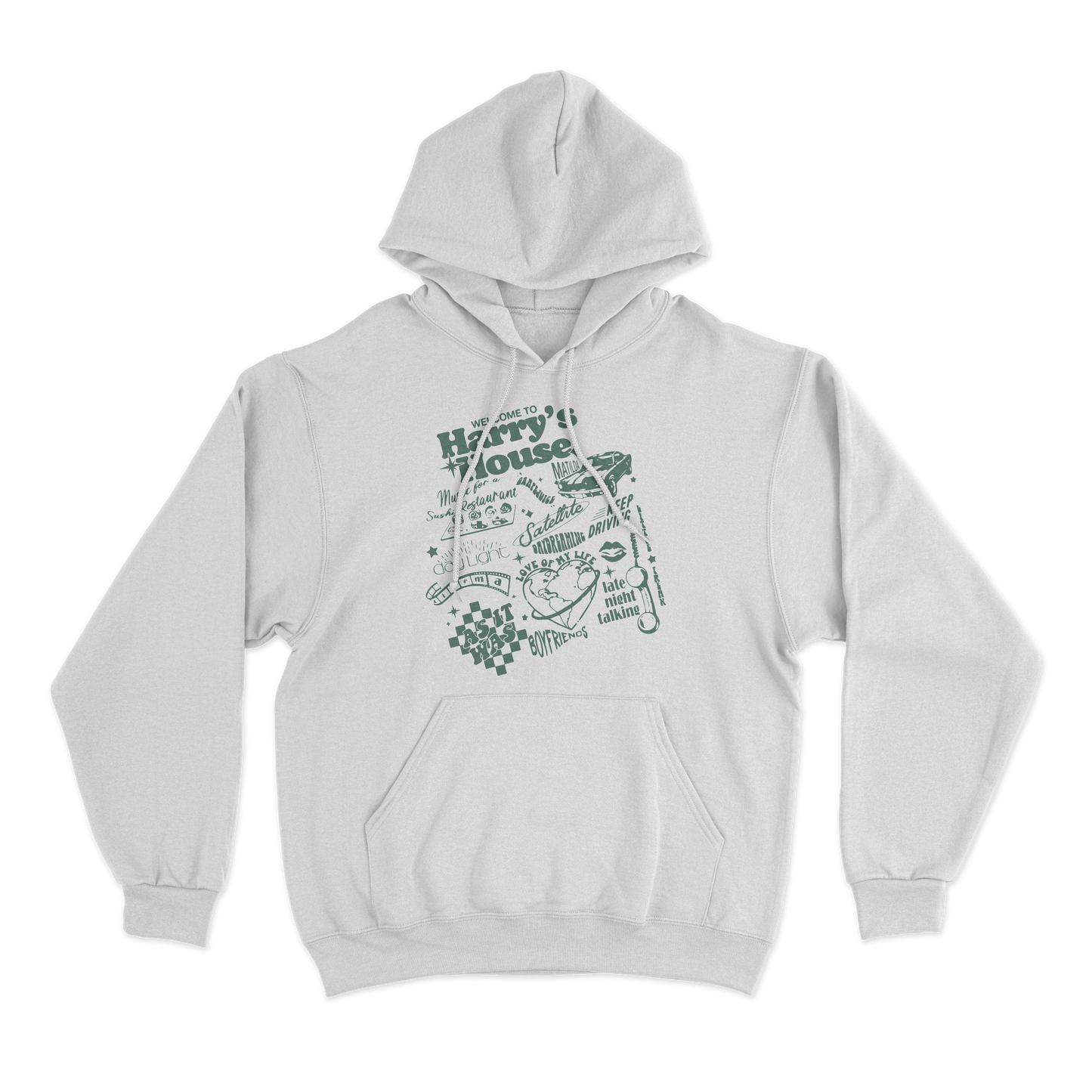 Green Harry's House Hoodie