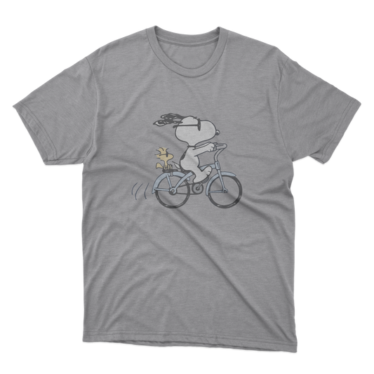 Bicycle Snoopy Shirt