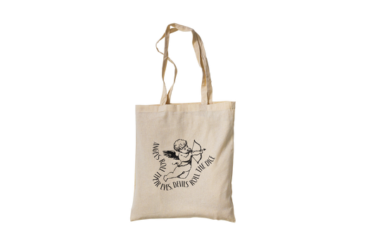 Devils and Angels Tote Bag